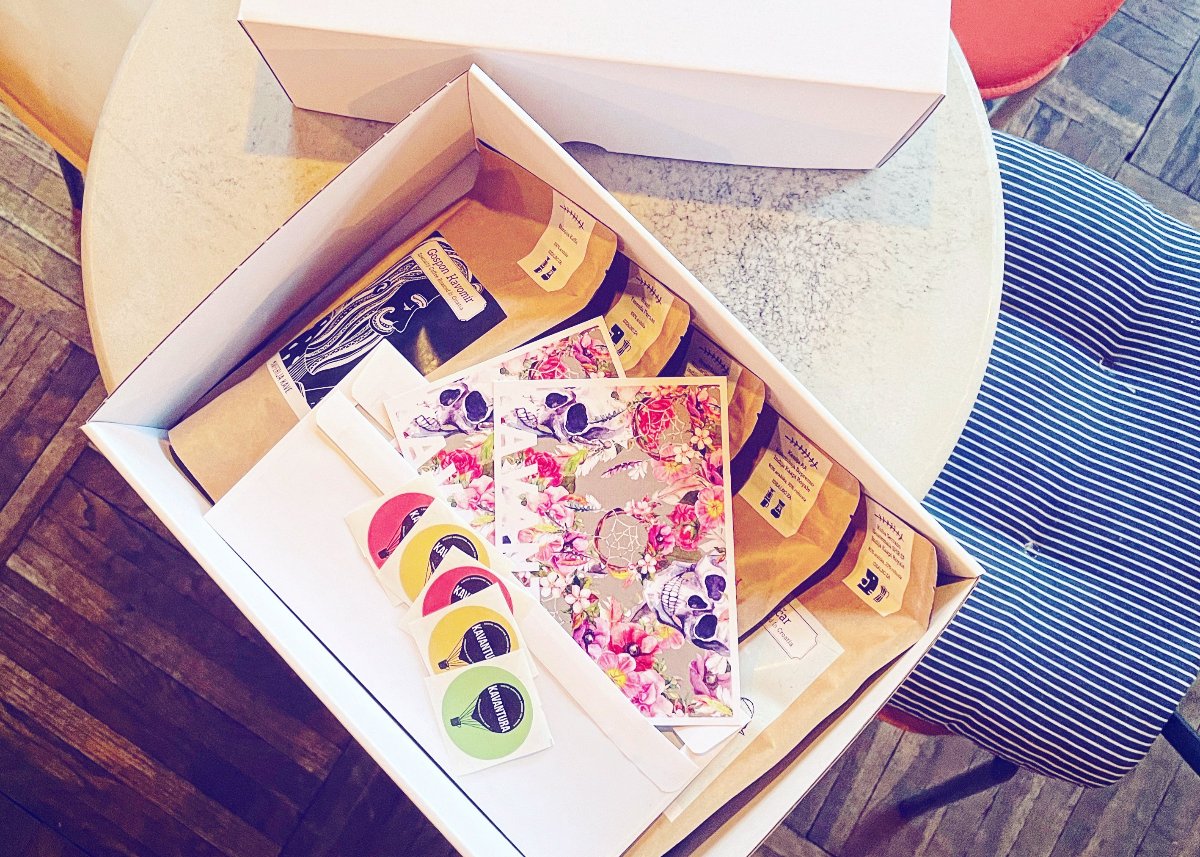 kavantura poklon kava coffee box